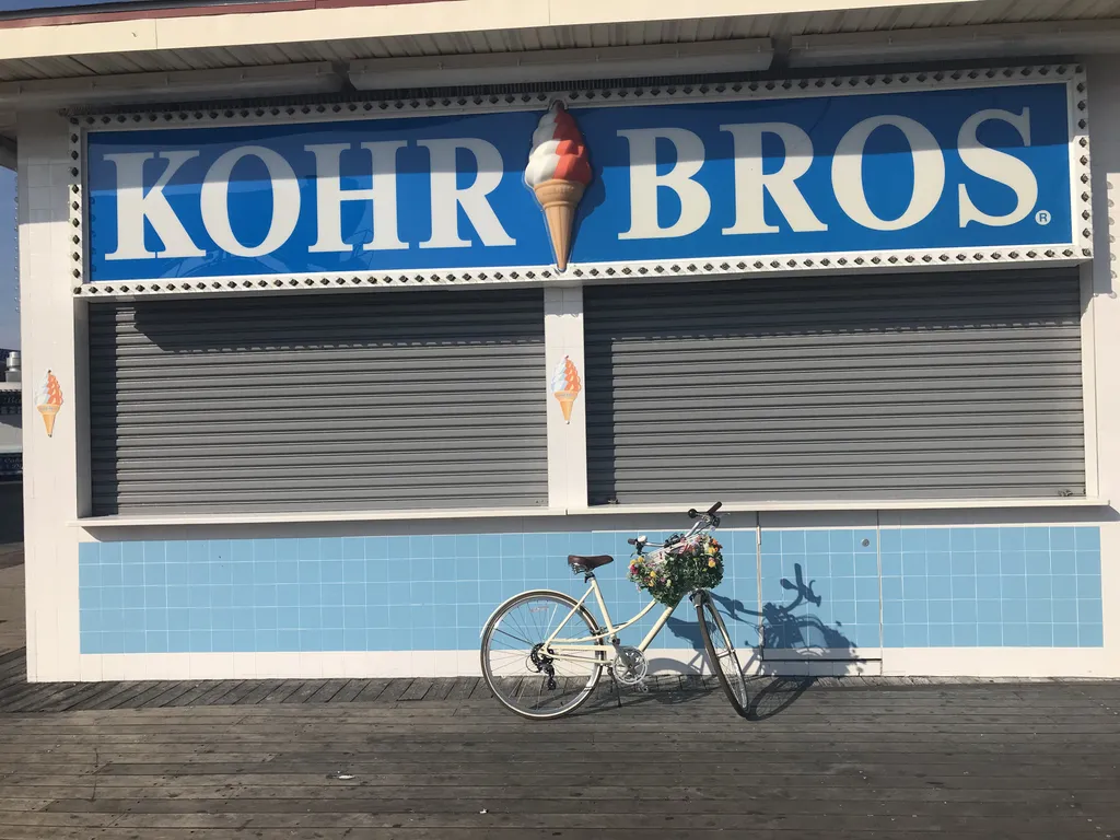 ride your bike on the boards