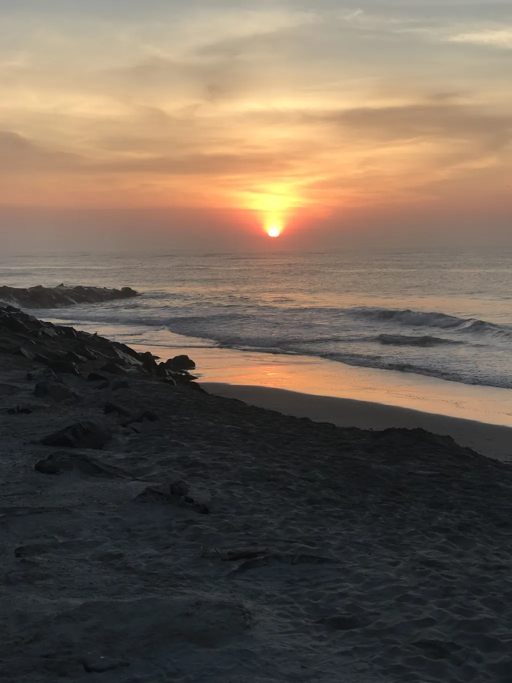 sunrise from 3rd Ave