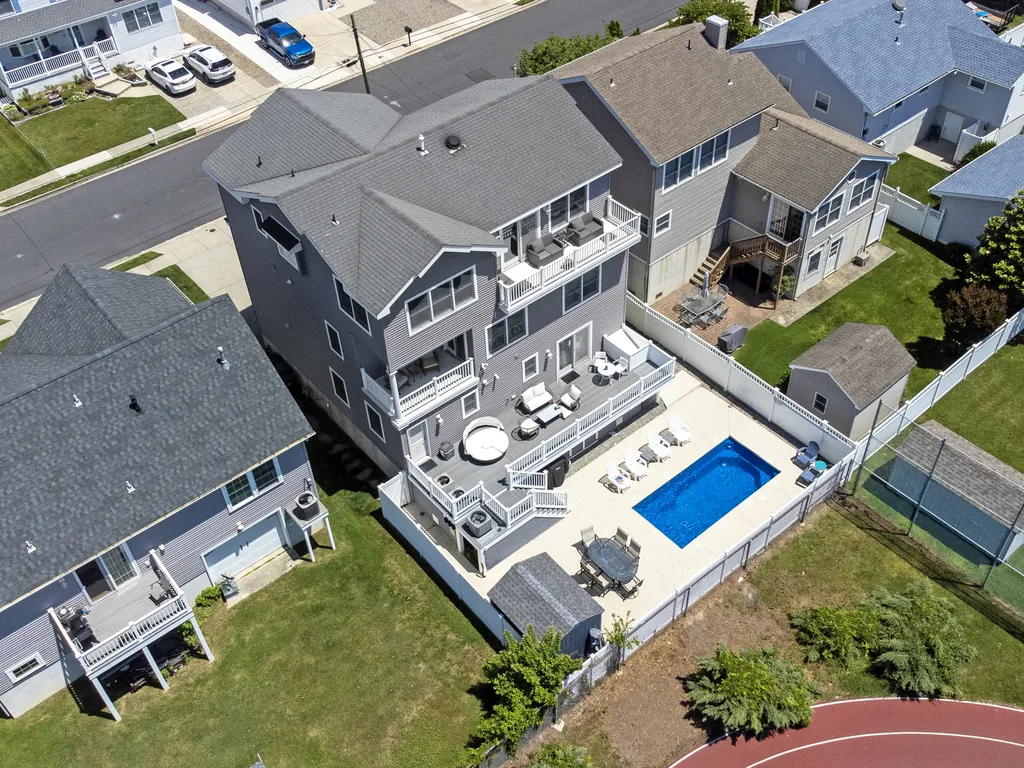 Back of property