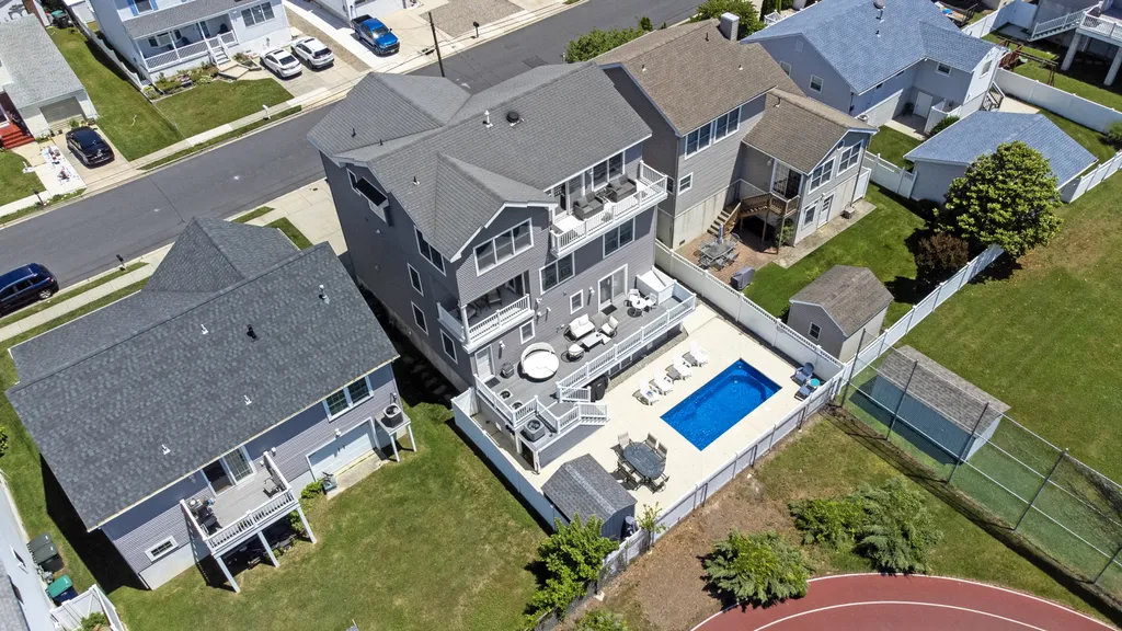 Back of property