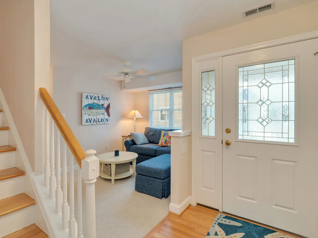 Foyer to family room