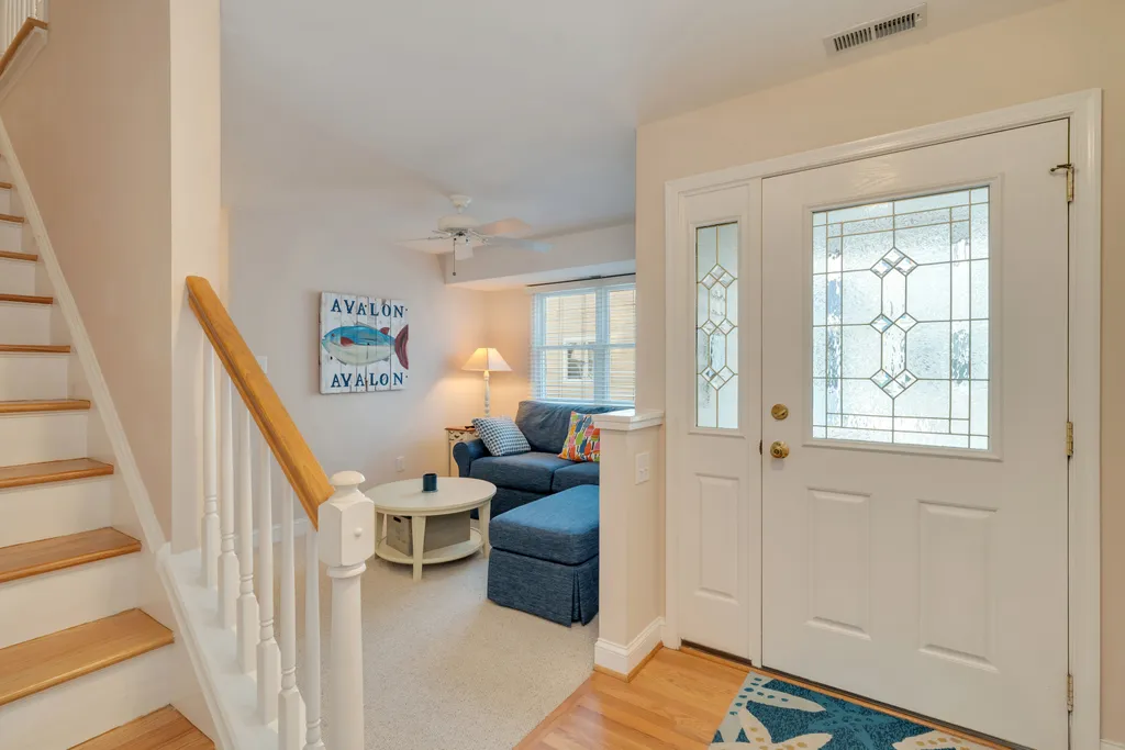 Foyer to family room