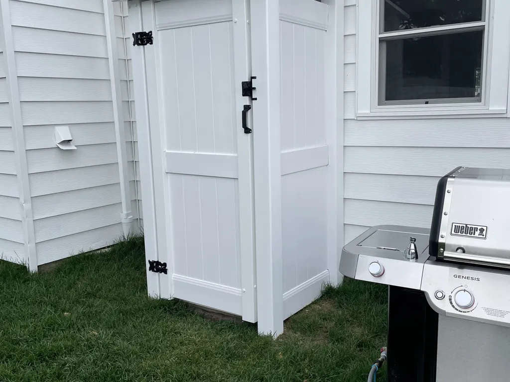 outdoor shower