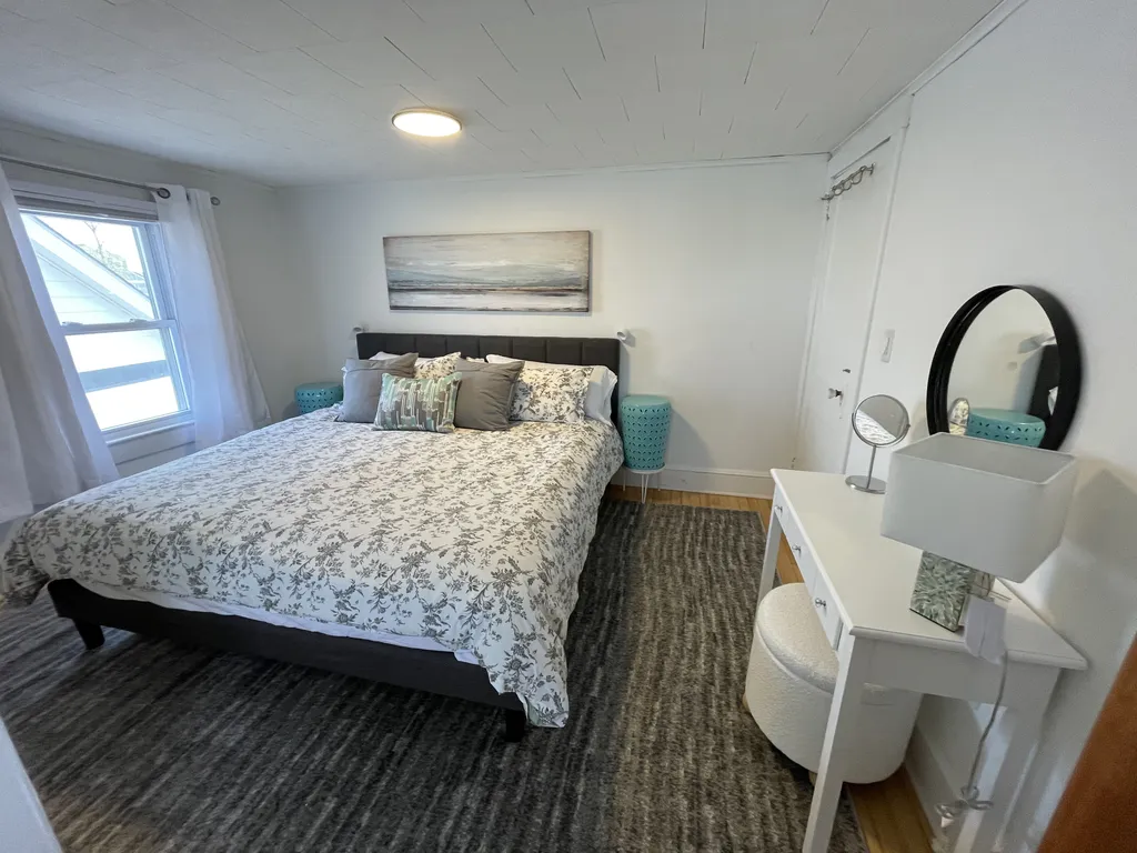 second floor primary bedroom