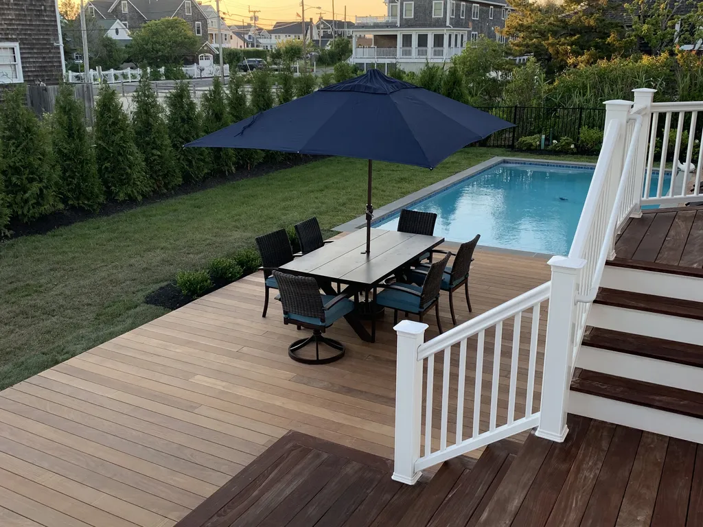 Pool and deck
