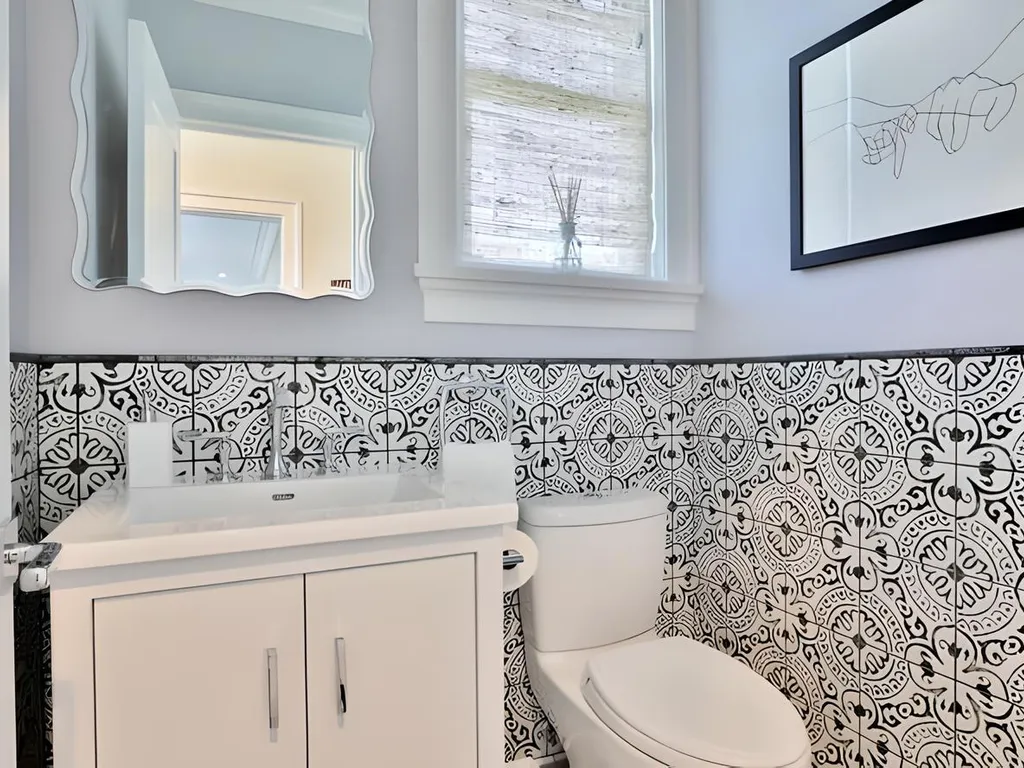 1st floor powder room