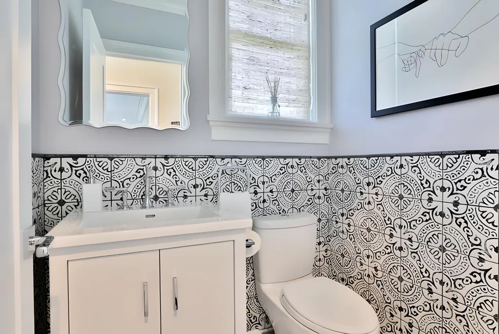 1st floor powder room