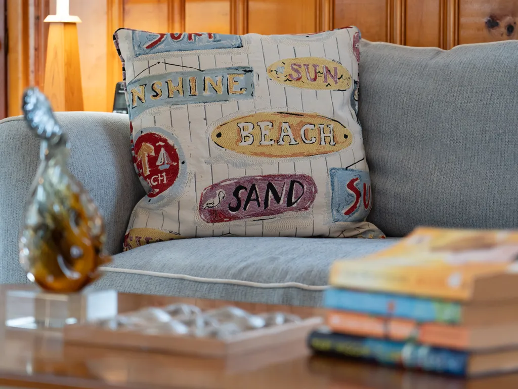 Beachy details throughout