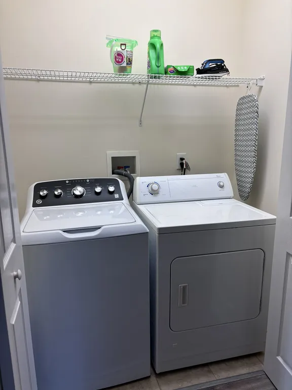 Washer and Dryer in Unit