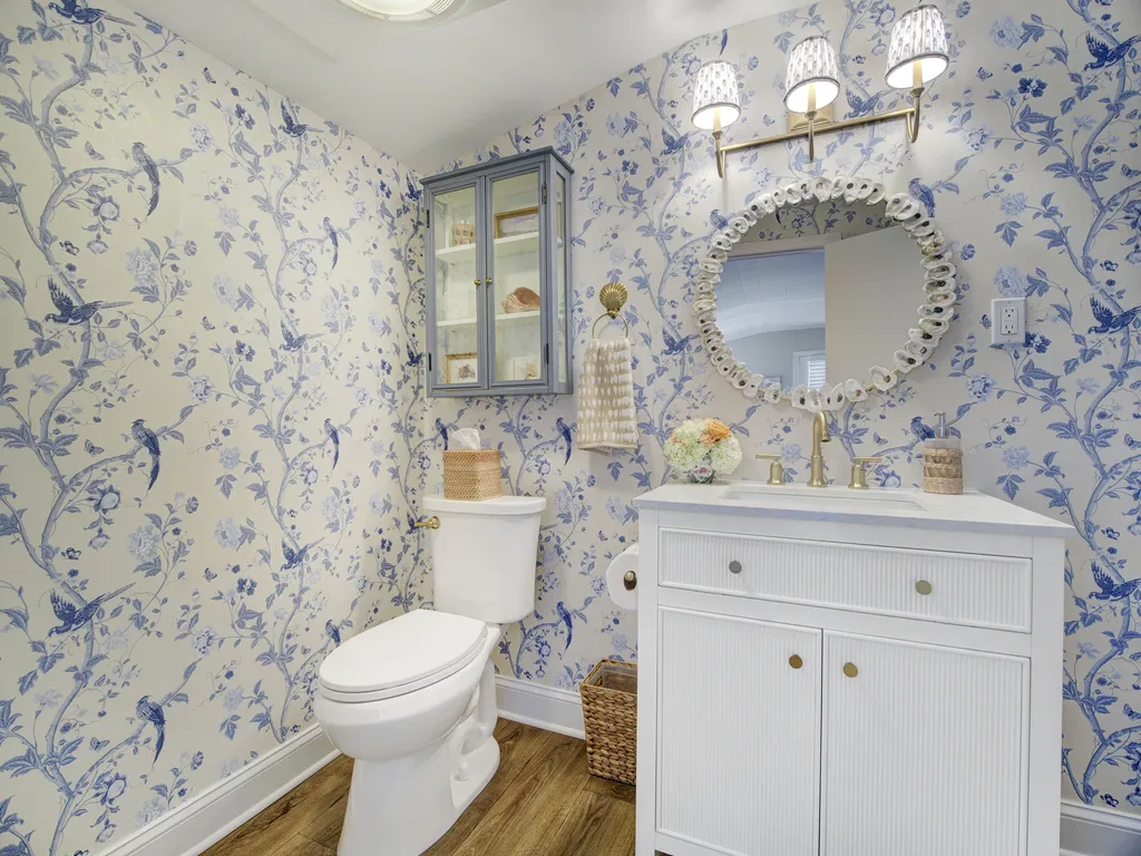 newly renovated bathroom