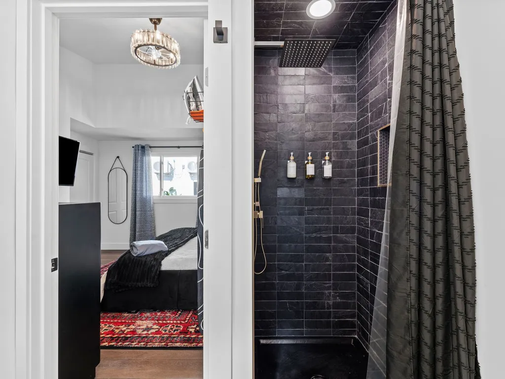 Venice Suite primary bathroom walk in shower