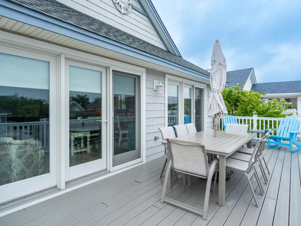 Relax and unwind by the private heated pool