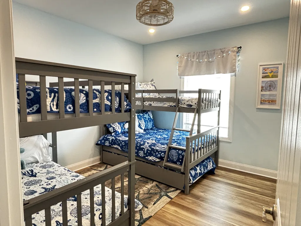 Bunk room with trundle