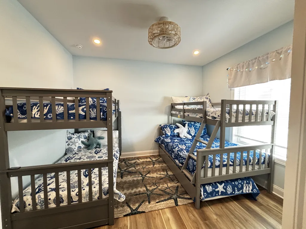 Bunk room with trundle