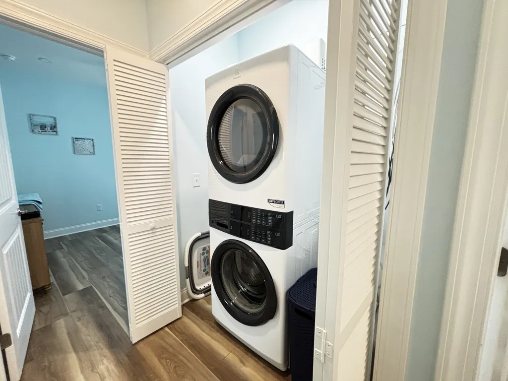 Laundry closet