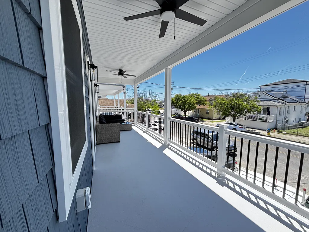 Front deck