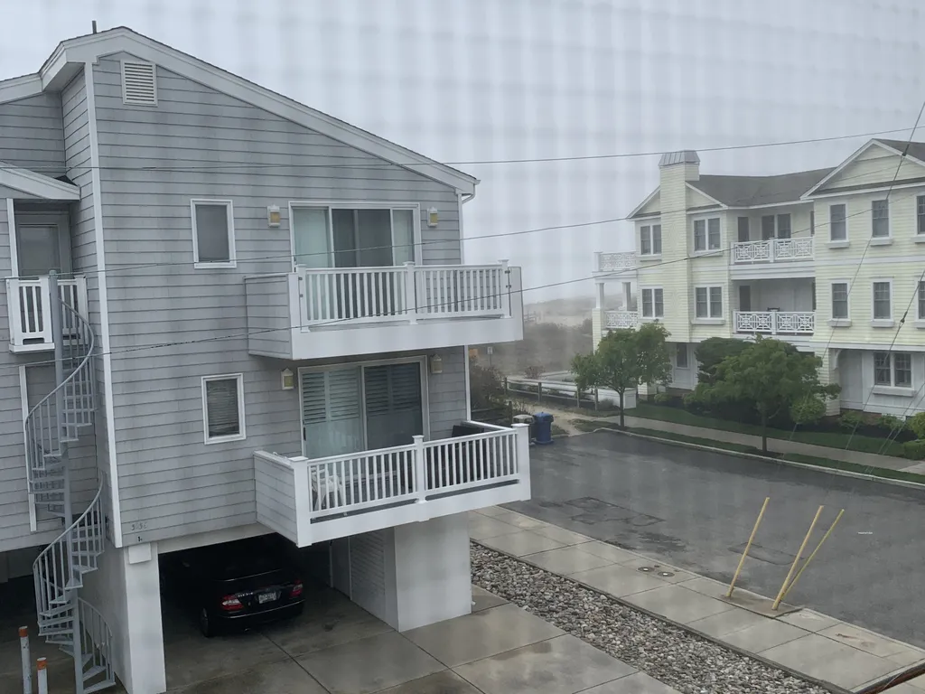 Ocean view from the living room.