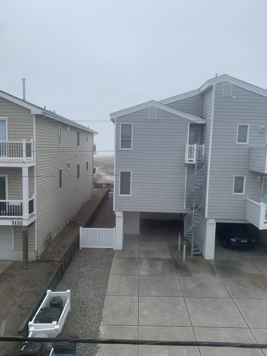 Ocean view from the bedroom.