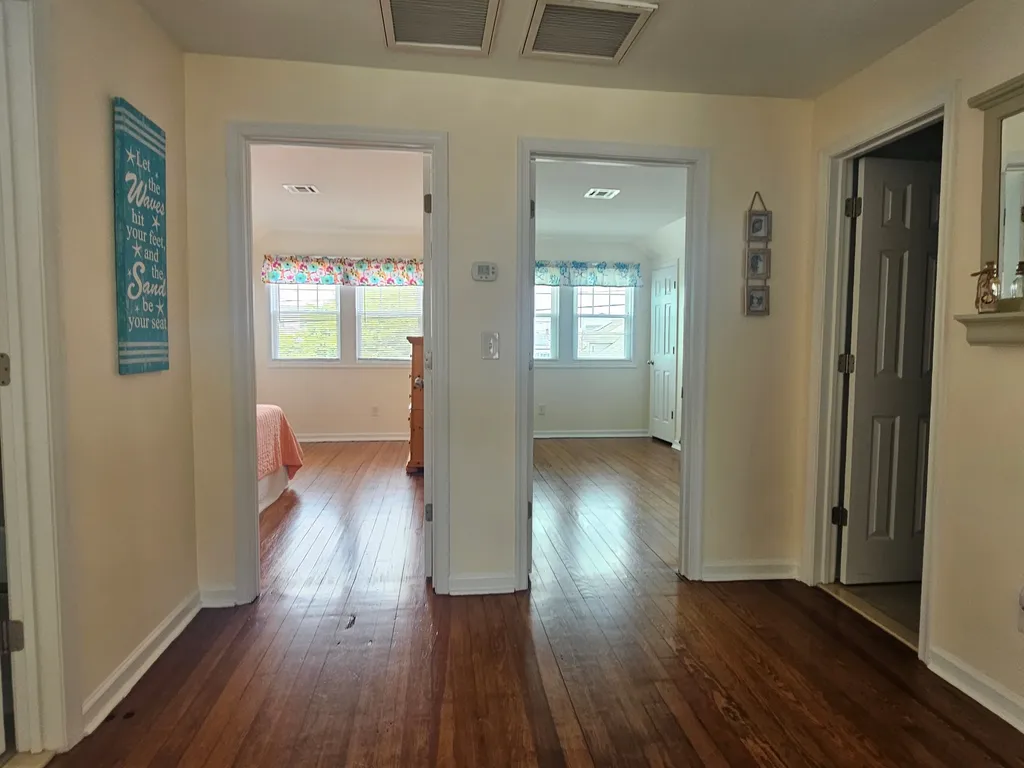 upstairs hallway