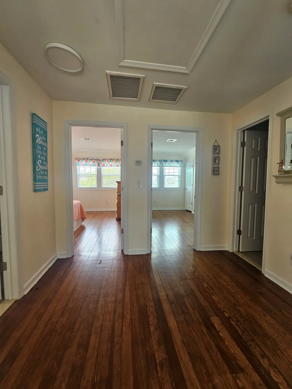 upstairs hallway