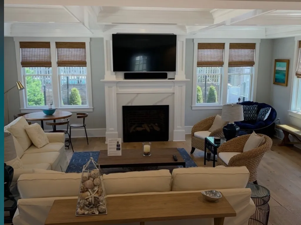 Living room. Sonos sound throughout house