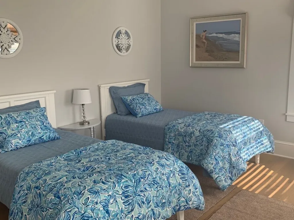 second floor twin bedroom