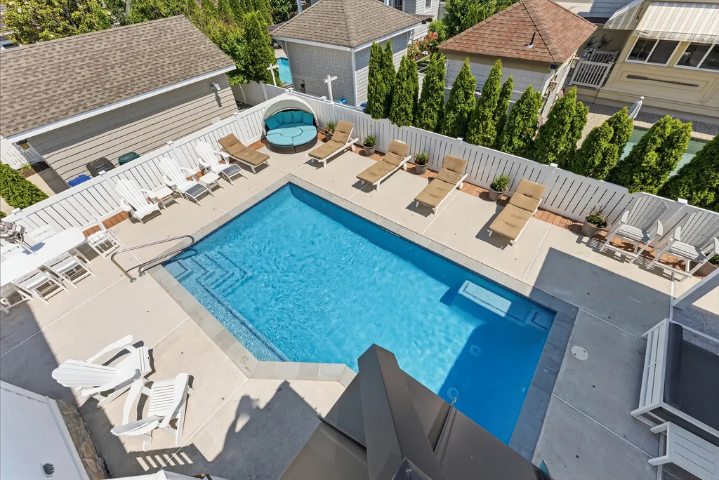 Pool View from 2nd Floor Master Deck