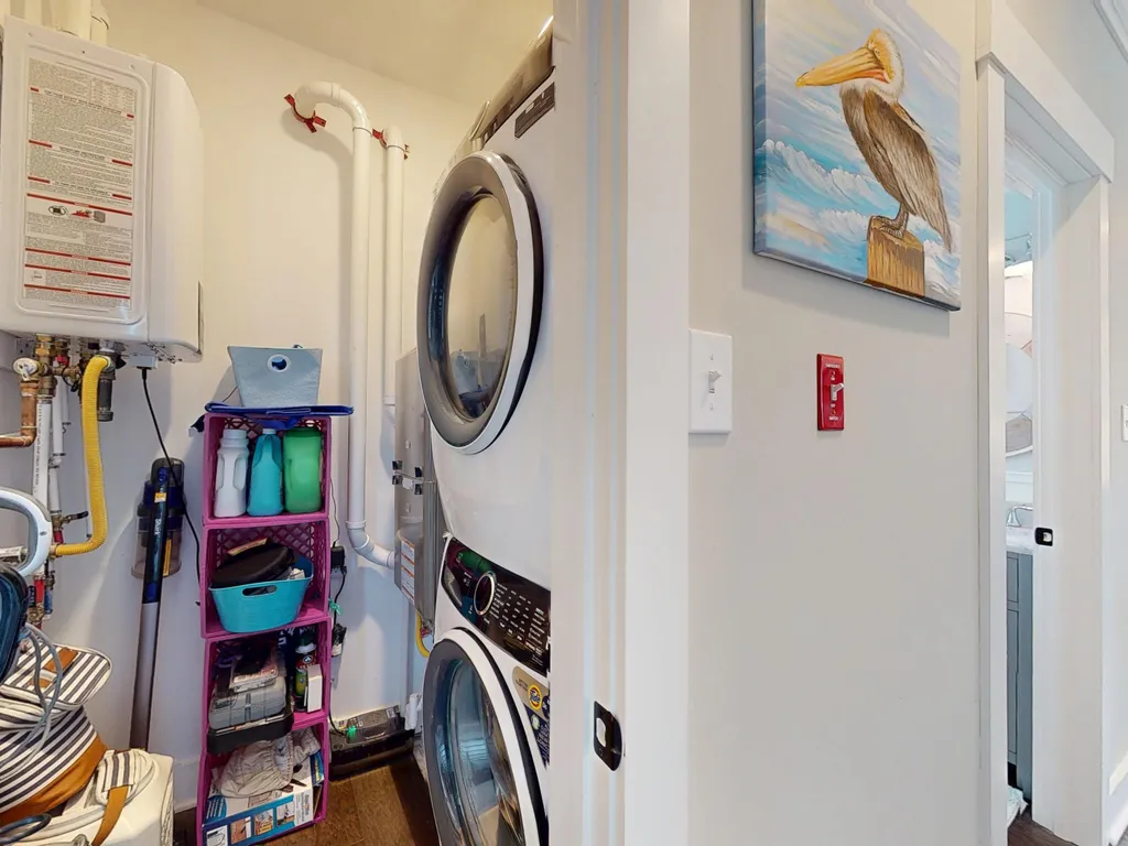 Washer and dryer in home