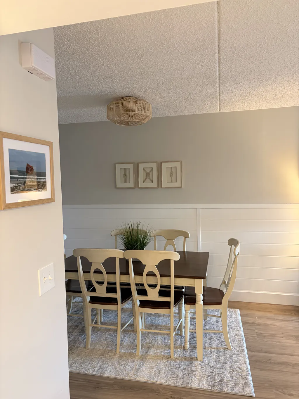 Dining from kitchen.