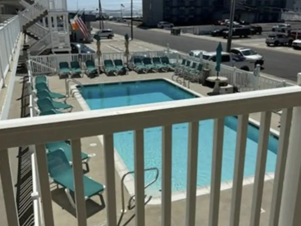View of the pool