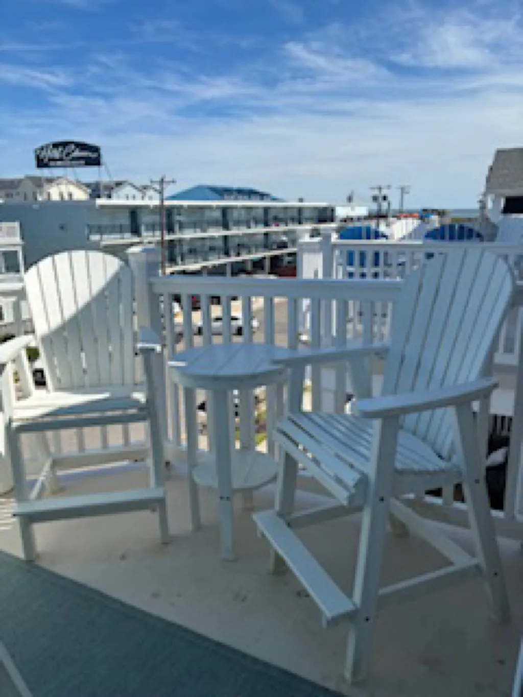 Deck with Ocean Views
