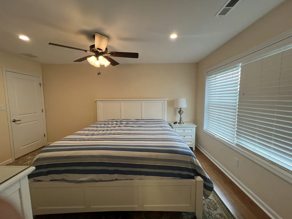 second floor bedroom with jack and jill bath