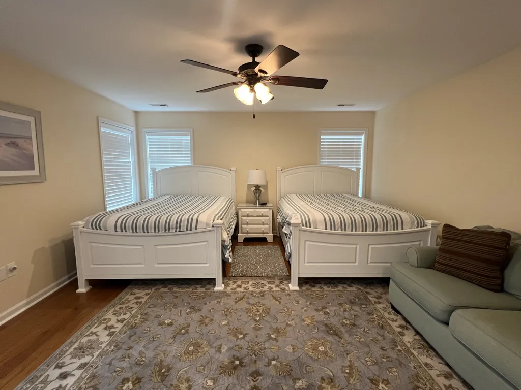 second floor bedroom with jack and jill  bath