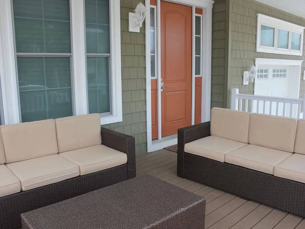 First floor deck