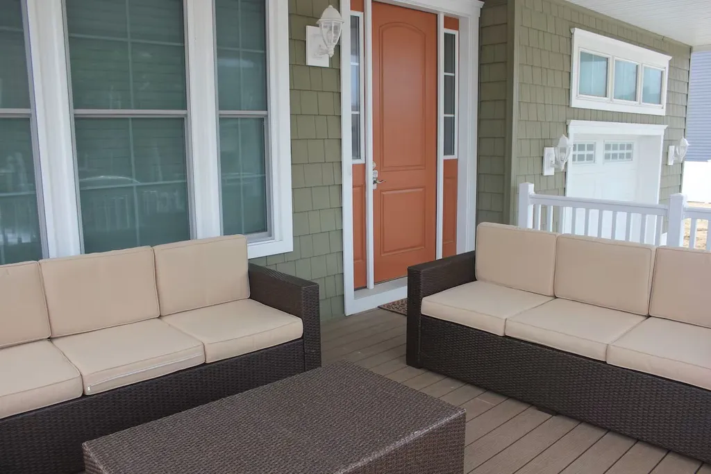 First floor deck