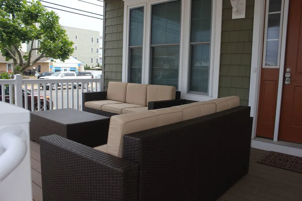 First floor deck