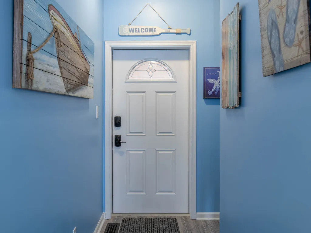 Hallway and Front Door