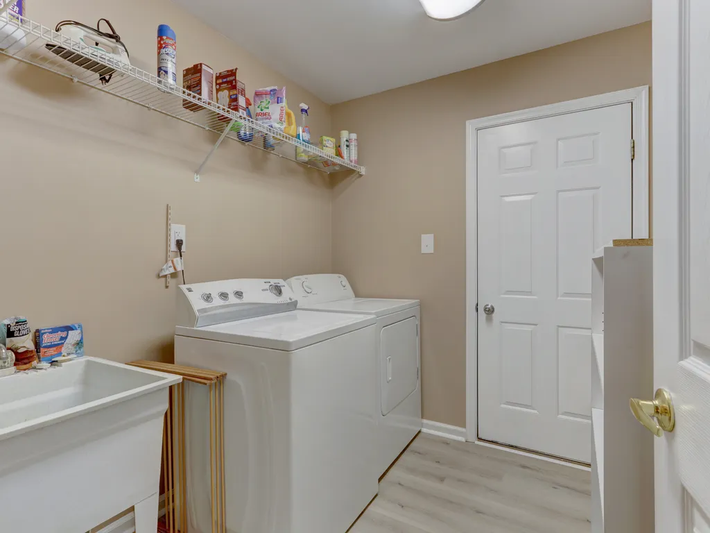 1st floor laundry room
