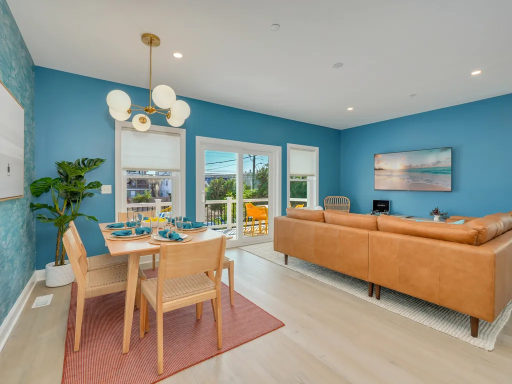 Open-Concept Living &amp;amp; Dining Area