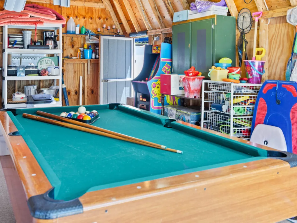 Combo Ping pong/pool table in pool house