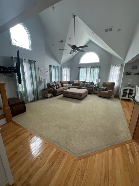 Great room with large TV