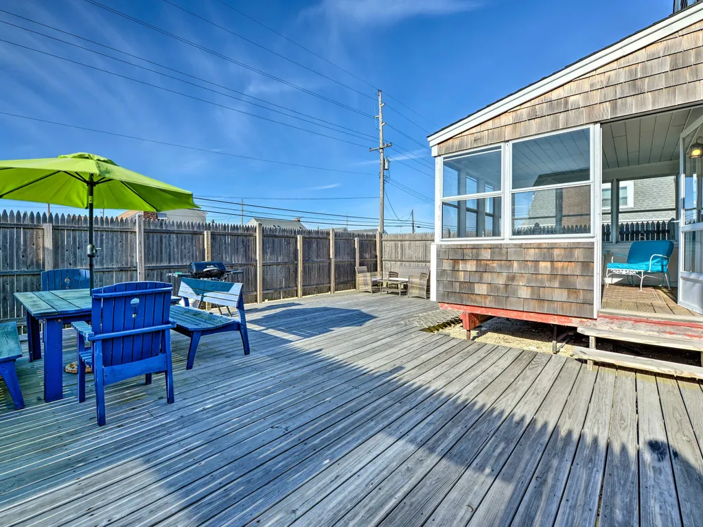 Fenced In Deck