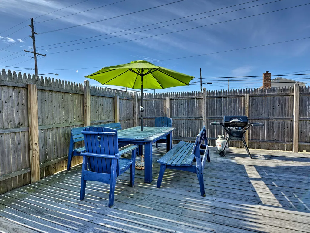 Fenced In Deck