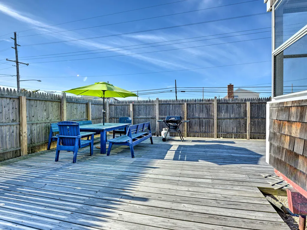 Fenced In Deck