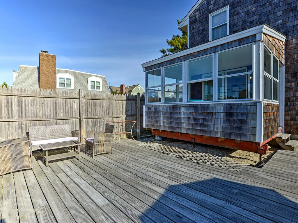 Fenced In Deck