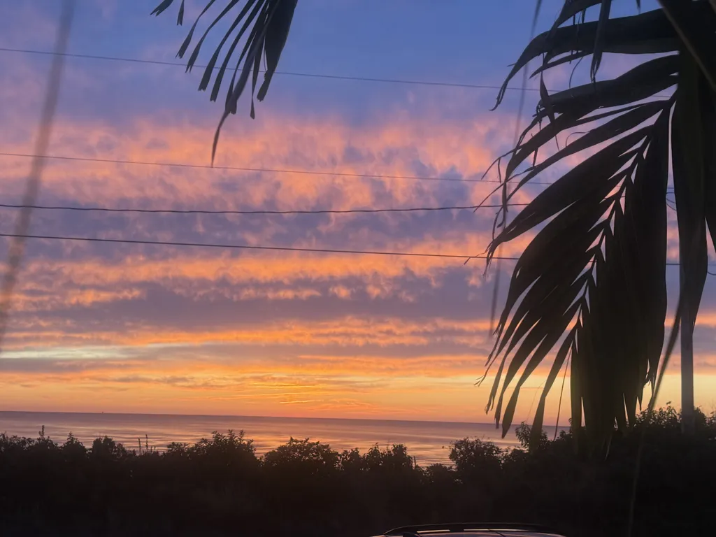 Sunset on the bay