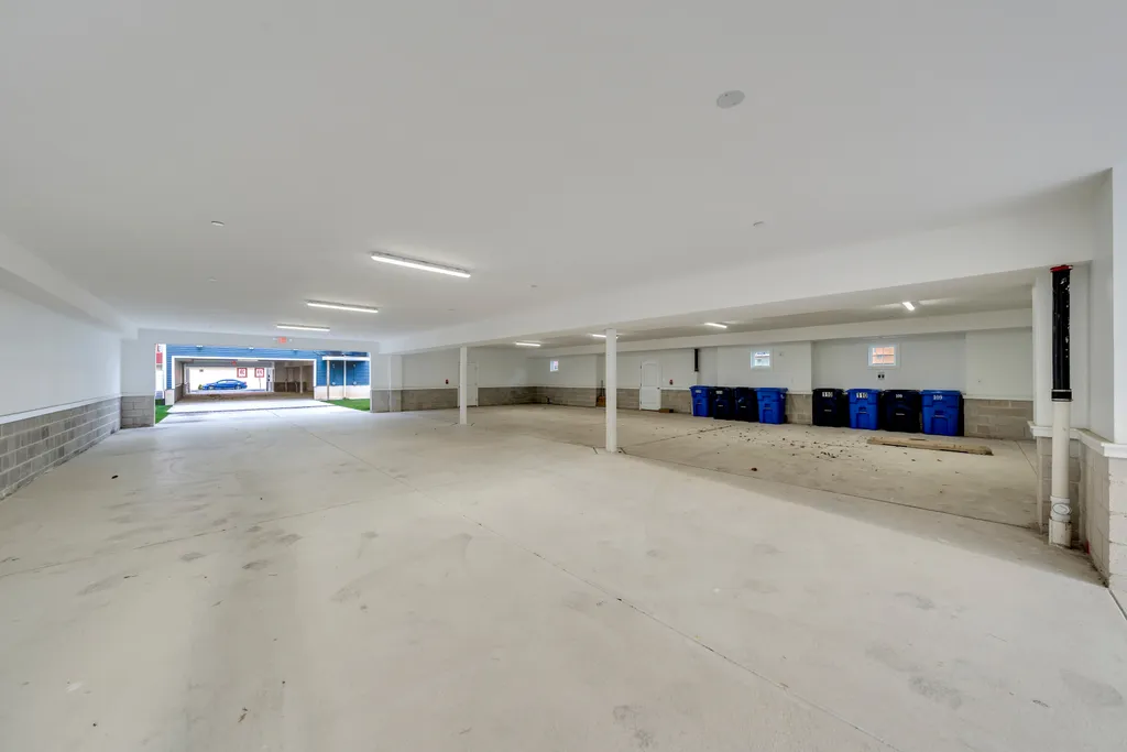 2 Designated Parking Spaces (the spaces that are sunlit in this photo) 