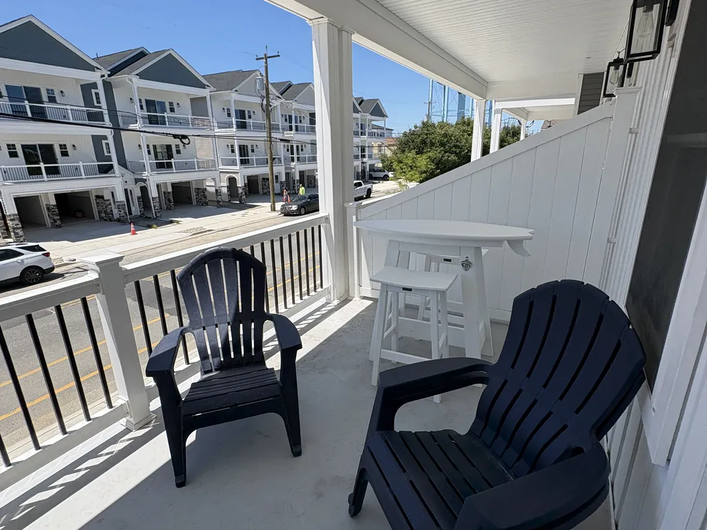 Plenty of seating on our deck
