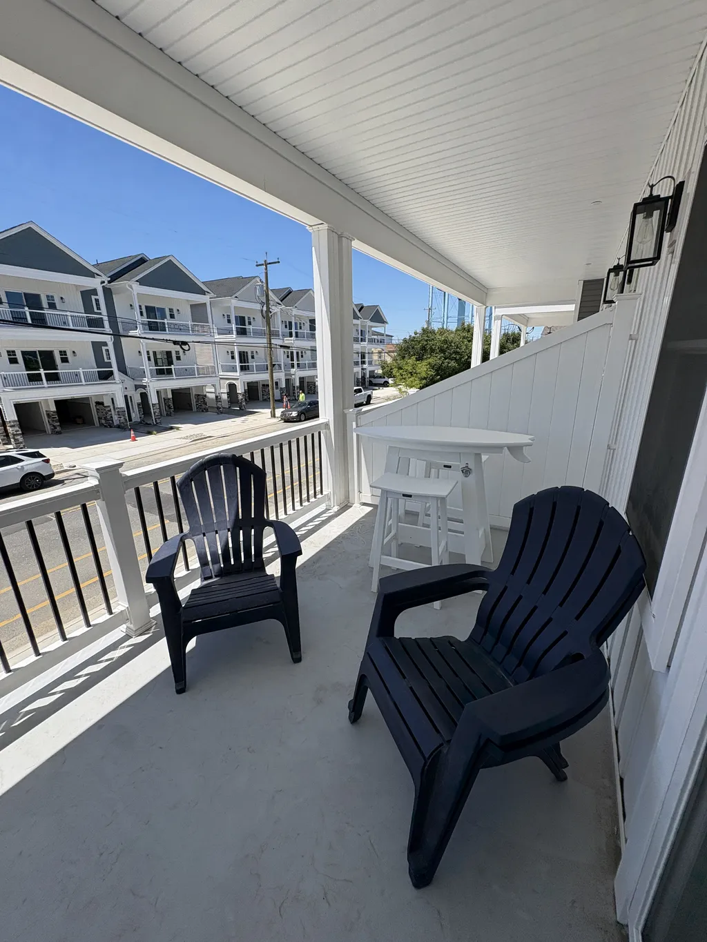 Plenty of seating on our deck