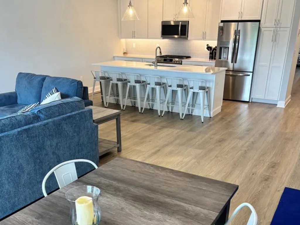 Open Concept Living Room and Dining